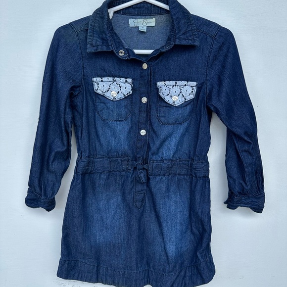 Jessica Simpson Jean Dress for Kids - Picture 1 of 3